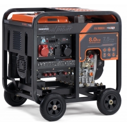 Agregat prądotwórczy Diesel DAEWOO DDAE 11000DXE-3, 1x16A (230V), 1x32A (230V), 1x16A (380V), AVR, MOC 8 kW